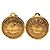 Orecchini a clip rotondi 31 Rue Cambon placcati oro Chanel Gold D'oro