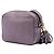 Borsa a tracolla Gucci Soho Disco in pelle metallizzata viola Porpora - vista 2
