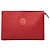 Rote Saint Laurent Canvas Clutch