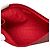 Rote Saint Laurent Canvas Clutch - Ansicht 4