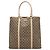 Tote verticale Gucci GG Supreme marrone