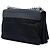 Borsa a tracolla con catena Black Prada Saffiano Lux e Tessuto Nero - vista 2