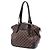 Borsa a Spalla Louis Vuitton Damier Ebene Verona MM Marrone - vista 2