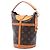 Borsa Bucket Duffel Monogram marrone Louis Vuitton - vista 2