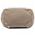 Bow Borsa satchel in tela Prada Canapa beige con logo e fiocco - Ansicht 3