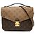 Borsa Louis Vuitton Monogram Reverse Pochette Metis marrone