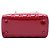 Borsa Lady Dior Medium in vernice cannage rosso - vista 3