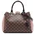 Bolso Brittany en Damier Ebene marrón Louis Vuitton Castaño