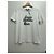 T-shirt Louis Vuitton Paris Glow Signature bianca in cotone Bianco - vista 10
