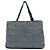 Grauer Prada Impuntu Tessuto Chain Tote