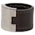 Brown Hermès Swift and Palladium Plated Lurie Ring  - view 2