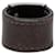 Brown Hermès Swift and Palladium Plated Lurie Ring  - view 3