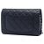 Wallet On Chain Borsa a tracolla Chanel CC Quilted Caviar nera con catena Nero - vista 2