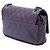 Borsa a tracolla Chanel Medium Quilted Iridescent Caviar Easy Flap Viola Porpora - vista 2