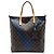 Brauner Louis Vuitton Monogram V Cabas Jour Satchel