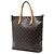 Brauner Louis Vuitton Monogram V Cabas Jour Satchel - Ansicht 2