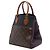 Borsa Louis Vuitton Monogram Fold Tote MM marrone - vista 2