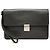 Clutch Selenga in pelle Taiga nera Louis Vuitton Nero