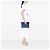 Clutch per Tablet con Zip in Pelle Glitterata Nera Saint Laurent Nero - vista 7