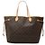 Borsa Tote Louis Vuitton Monogram Neverfull GM marrone