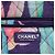 Borsa a tracolla Chanel CC in denim stampato jungle trapuntato blu - vista 5