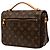 Bolsa Louis Vuitton Monogram Pochette Metis marrom - vista 2