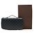 Schwarzer Louis Vuitton Damier Graphite Atoll Organizer - Ansicht 9