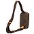 Borsa a tracolla Louis Vuitton Monogram Pochette Gange marrone - vista 2