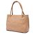 Tote Chanel in agnello Triple CC beige - vista 2