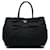 Tote Black Prada Tessuto Fiocco Bow Nero