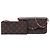 Borsa a tracolla Louis Vuitton Monogram Pochette Felicie Marrone - vista 7