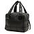 Borsa Chanel Chocolate Bar Stitched Caviar nera Nero - vista 2
