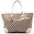 Tote Gucci GG Canvas Heart Bit Branco