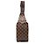 Borsa a tracolla Louis Vuitton Damier Ebene Geronimos marrone