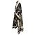 Roberto Cavalli Kaftan-Kleid aus Baumwolle mit Allover-Print in Schwarz & Multicolor Größe US S - Ansicht 2