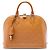Borsa Louis Vuitton Monogram Vernis Alma PM Marrone