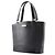Tote in pelle nera Burberry Nero - vista 2