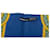 Sciarpa in seta blu Hermès Qalamdan  - vista 6