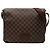 Borsa a tracolla Louis Vuitton Damier Ebene Brooklyn MM marrone