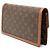 Clutch Louis Vuitton Monogram Pochette Dame GM Marrone - vista 2