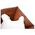 Clutch Louis Vuitton Monogram Pochette Dame GM Marrone - vista 6