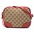 Sac bandoulière Gucci GG Canvas rouge Bree