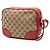 Sac bandoulière Gucci GG Canvas rouge Bree - vue 2