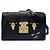 Borsa a tracolla Louis Vuitton Epi Trunk nera Nero