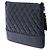 Clutch Chanel Gabrielle O Case en piel de becerro envejecido acolchado negro Medium - vista 2
