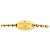 Bracciale con fiore placcato oro Louis Vuitton Gold D'oro - vista 6