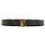 Cinturón reversible Louis Vuitton Monogram Initiales marrón Castaño