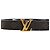 Cinturón reversible Louis Vuitton Monogram Initiales marrón Castaño - vista 5