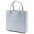 Borsa in pelle Spazzolato blu media Prada - vista 2