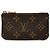 Portachiavi Louis Vuitton Monogram marrone